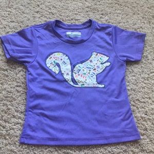 Columbia girls XXS (4T/5T) quick dry shirt